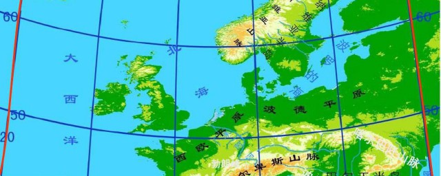 关于欧洲西部地形特点(欧洲西部地形特点及形成原因)