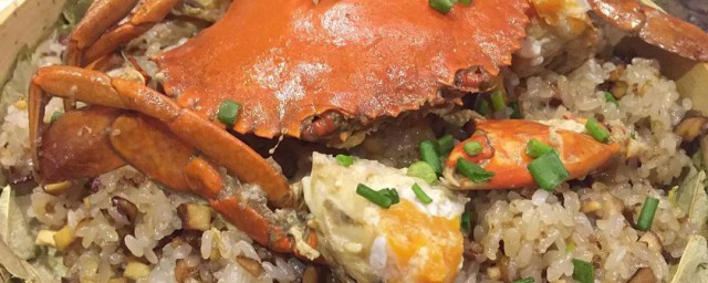 怎么做螃蟹糯米饭(大闸蟹糯米饭怎么做好吃) 怎么做螃蟹糯米饭(大闸蟹糯米饭怎么做好吃)