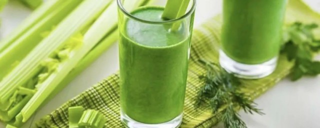 芹菜汁的禁忌及作用(喝芹菜汁需要注意什么)