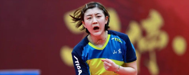 有关乒乓球陈梦简历(乒乓球队员陈梦个人简历)