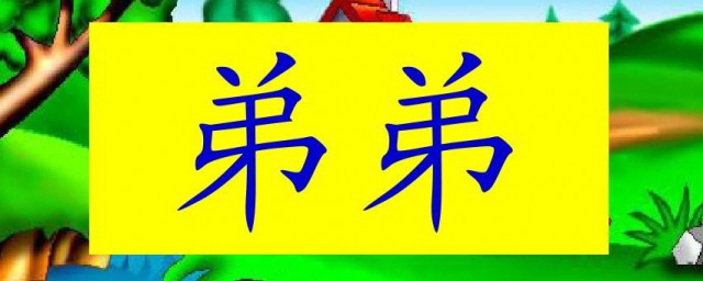 弟弟的拼音(弟弟的拼音怎么读)