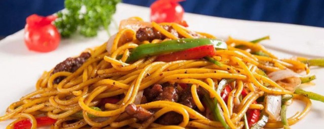 黑椒牛柳意面简单做法(黑椒牛柳意面的做法 用黑椒酱)