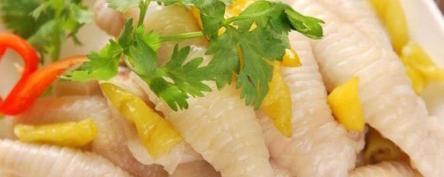 家常泡椒凤爪做法大全有什么(家常泡椒凤爪怎么做好吃)