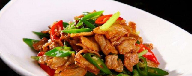 小炒肉怎么做(小炒肉怎么做不腥)