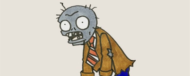 植物大战僵尸的僵尸简笔画教程(植物大战僵尸僵尸简笔画步骤图)