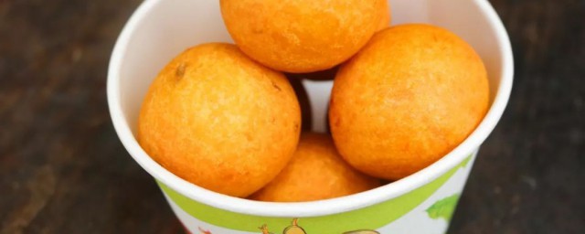 红薯糯米丸子做法介绍(红薯糯米粉丸子怎么做)