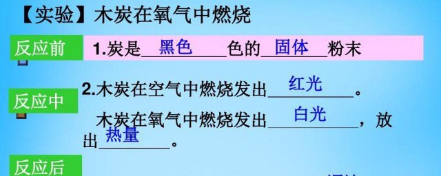 木炭在氧气中燃烧的实验现象是怎么样(木炭在氧气中燃烧的实验装置)