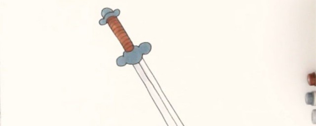 剑简笔画教程(剑画法简笔画)