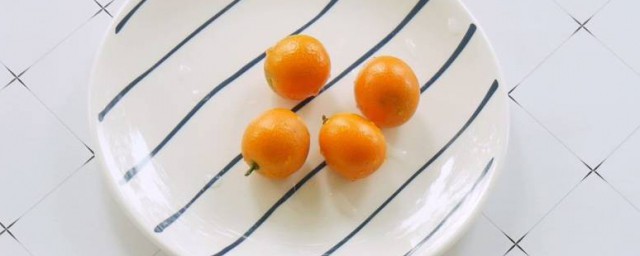 金桔的吃法(金桔的吃法和功效)