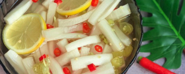 泡椒萝卜条的做法技巧(怎样用泡椒腌萝卜条)