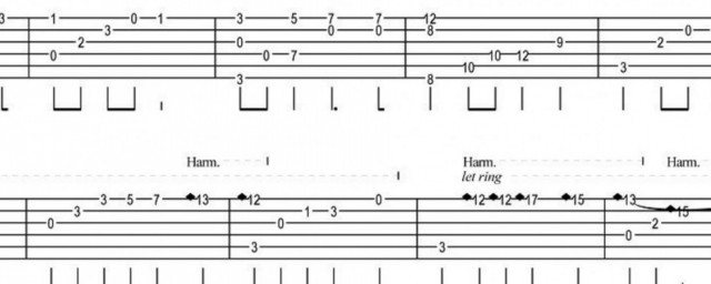 泛音弹法(泛音调弦法)