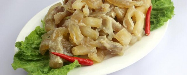 蹄筋的作用介绍(什么叫蹄筋)