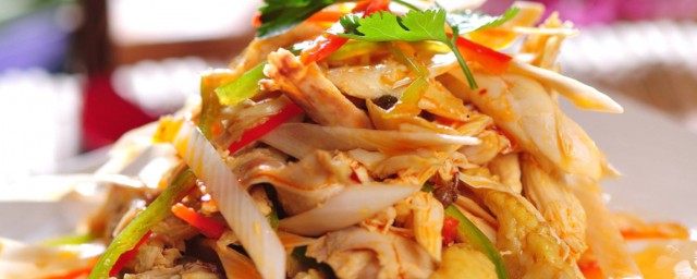 凉拌鸡肉丝怎么做(家常凉拌鸡丝肉的做法)