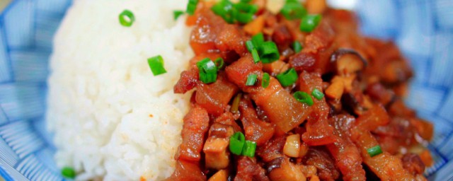 卤肉饭的做法及配料分享(卤肉饭的做法美食杰)