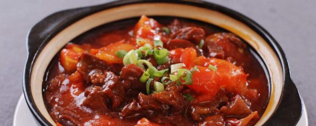 番茄烧牛肉如何做呢(番茄烧牛肉的做法窍门)