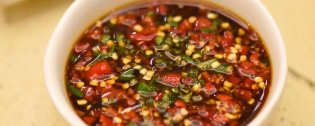 蘸料的做法及配方有哪些(蘸料调制配方)