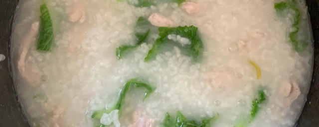 瘦肉青菜粥如何做好吃窍门(青菜瘦肉粥的最好做法)