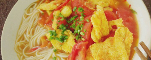 教你番茄煎蛋面的做法(番茄炒蛋面的做法与步骤)