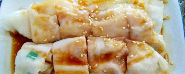 卷筒粉的做法和配料介绍(卷筒粉的制作流程)