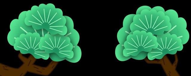 松树简笔画教程(松树简笔画步骤图)