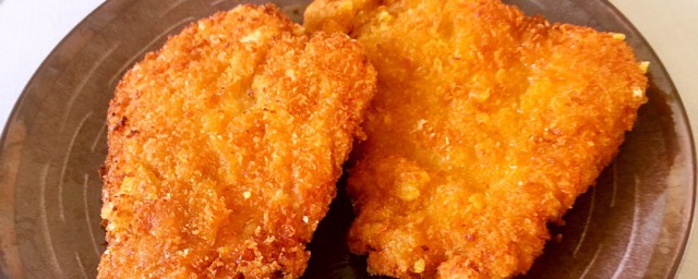 面包糠炸鸡翅怎么做(面包糠炸鸡翅怎么做好吃窍门)