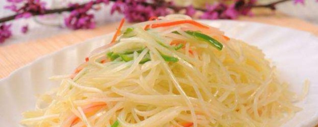 醋溜土豆丝的做法分享(醋溜土豆丝怎样做)