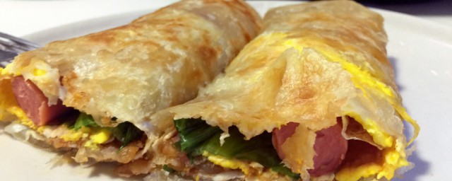 手抓饼的制作方法和配料(手抓饼制作方式)