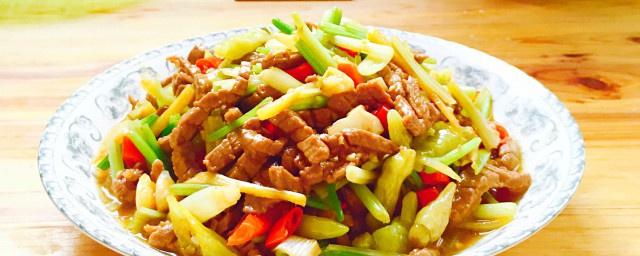 野山椒牛肉的做法分享(野山椒牛肉配料)