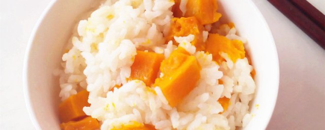 怎样做电饭煲南瓜饭(电饭锅怎样做南瓜米饭的做法)