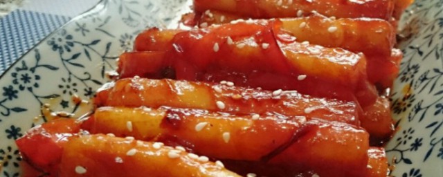 烤年糕简单做法(烤年糕的做法大全烤箱)