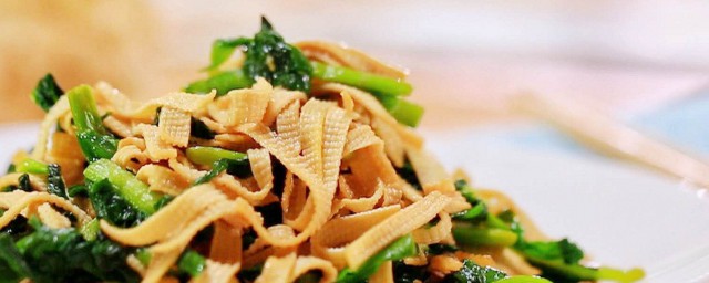 韭菜炒千张的做法介绍(韭菜炒千张营养价值)