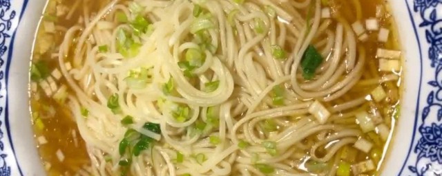 下面条放什么好(下面条吃放什么材料)