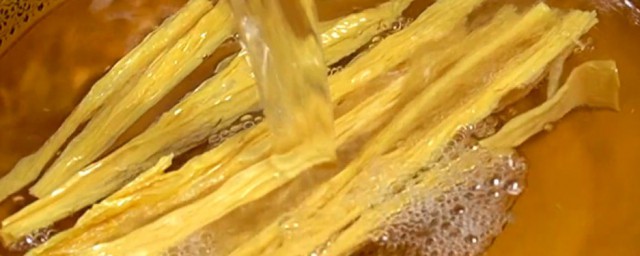 凉拌腐竹需要焯水吗(腐竹凉拌需不需要焯水)