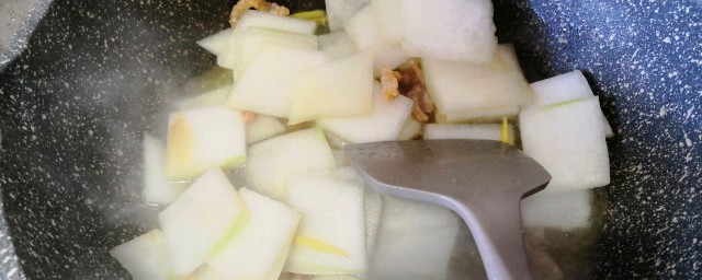 虾米冬瓜做法分享(冬瓜虾米炒法图解)