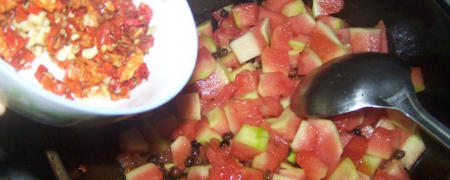 西瓜黄豆酱做法(西瓜黄豆酱制作的方法和步骤)