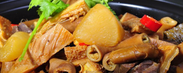 牛杂煲的做法(砂锅牛杂煲的做法)