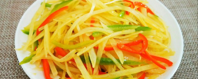 如何做炒土豆丝(如何做炒土豆丝的淀粉一坨)