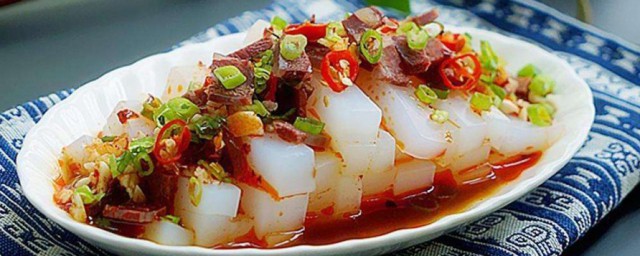 教你正宗老凉粉的做法(凉粉老了怎么做好吃)