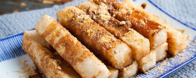 怎样煎糍粑不粘一起(糍粑怎么炸不粘在一起)