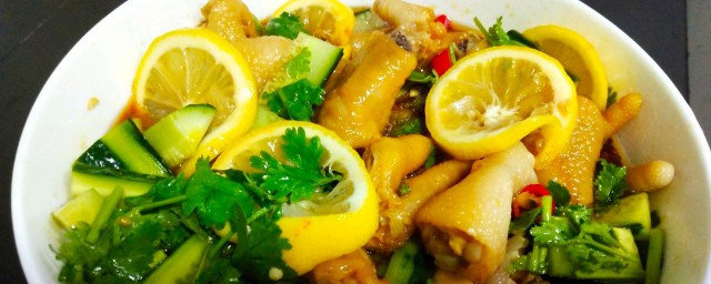 网红柠檬鸡爪制作方法介绍(网红柠檬鸡爪的制作方法)