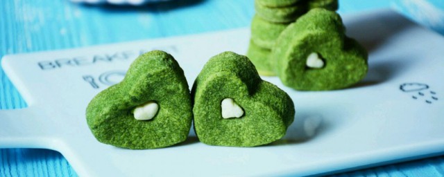 手工抹茶饼干制作方法(抹茶夹心饼干做法)