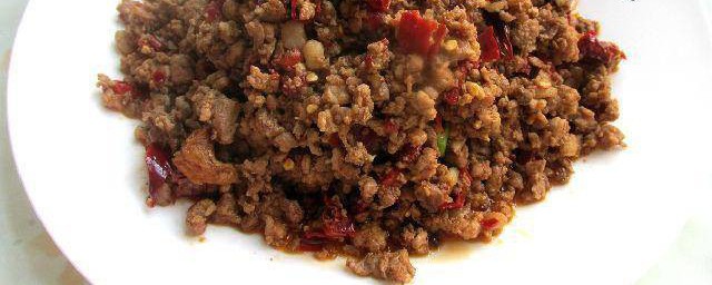 炒肉酱的方法(酱炒肉的制作方法)