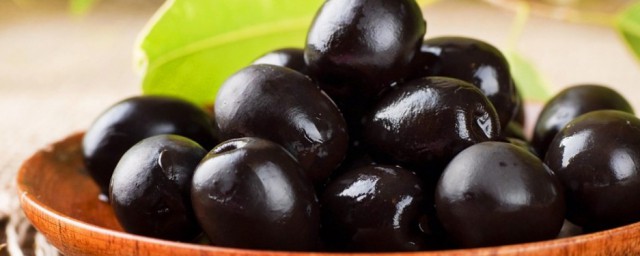 盘点黑橄榄的功效(黑橄榄的营养)