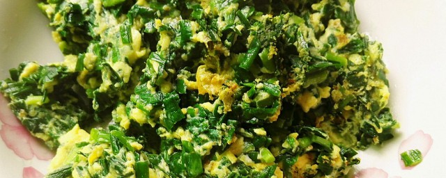 沙葱炒鸡蛋怎么做(沙葱炒鸡蛋图片大全)