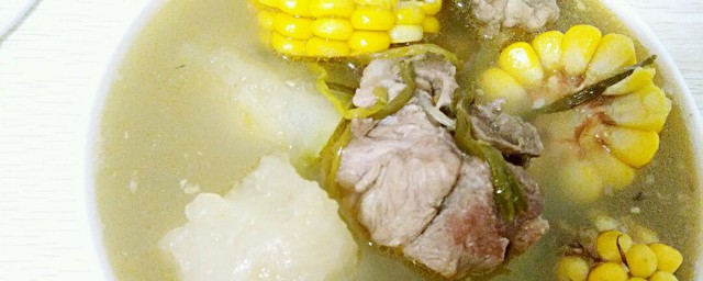 绿豆冬瓜排骨玉米汤有什么营养价值(排骨冬瓜绿豆汤的功效)