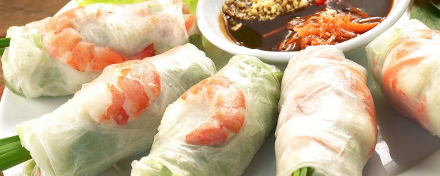 越南春卷怎么做(越南春卷的做法窍门)