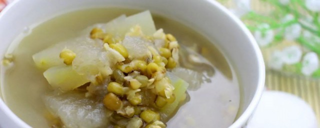 冬瓜和绿豆煮水的功效介绍(冬瓜能与绿豆同煮吗)