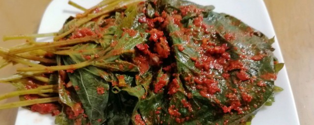 东北苏子叶咸菜如何做(苏子叶鲜族咸菜怎么做)