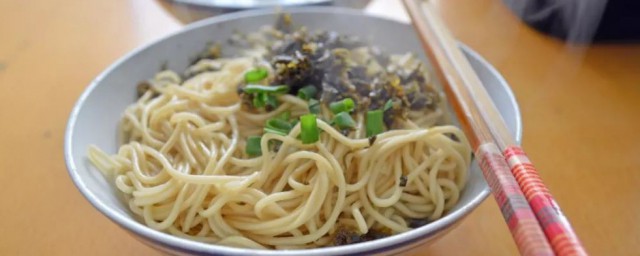 美味干挑面的做法(干挑面正宗做法)