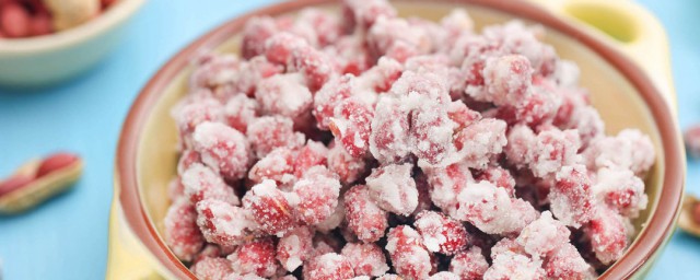 怎么做糖霜花生米呢(怎么做糖霜花生米窍门)